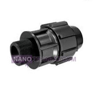 Male Threaded Polyethylene Adaptor Size 63x2 Male Threaded Polyethylene Adaptor Size 63x2